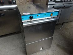 Aquatic single phase commercial glasswasher