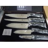Five piece knife set