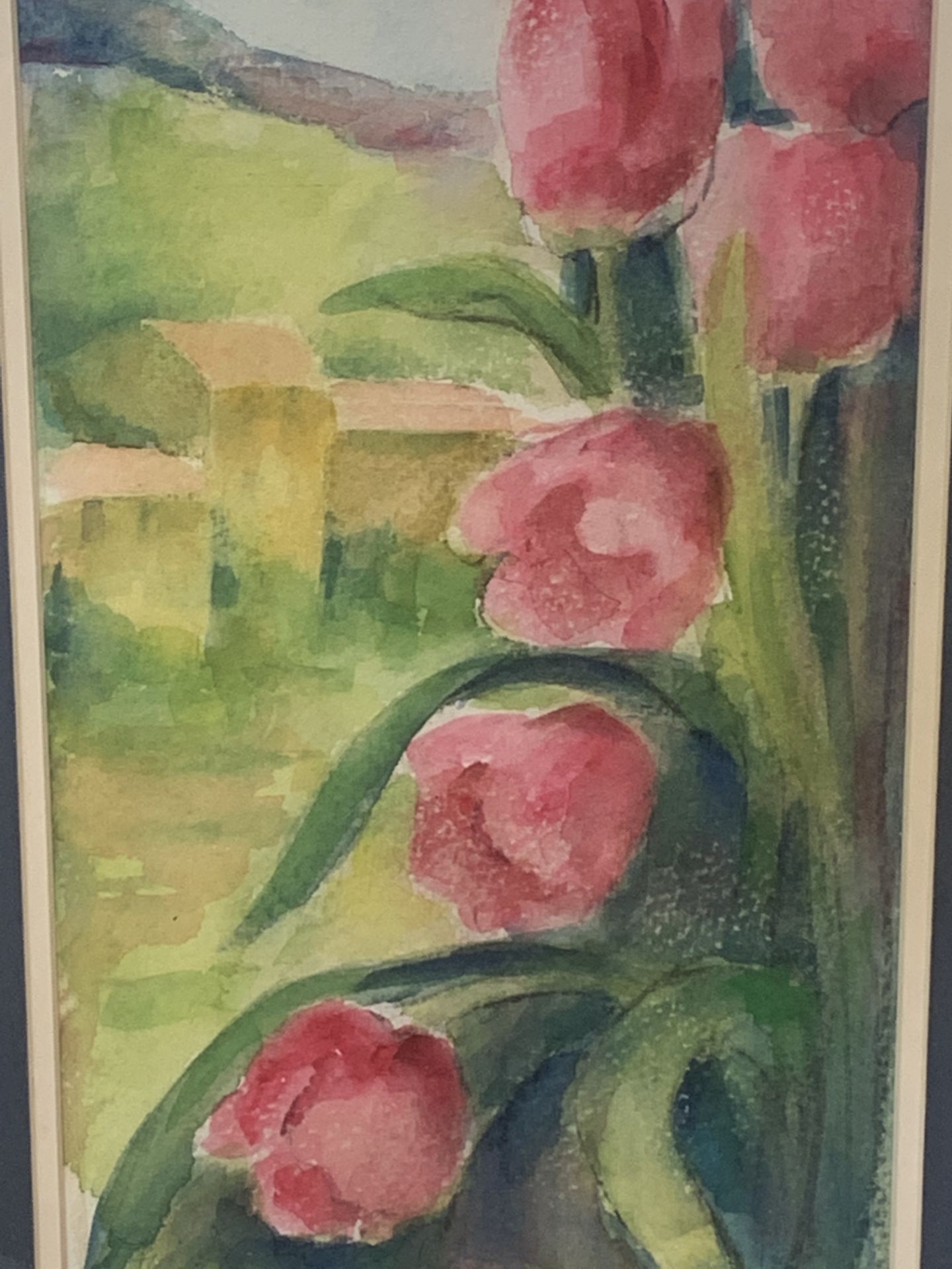 Two framed and glazed watercolours by Fiona Goldbacher - Image 2 of 2