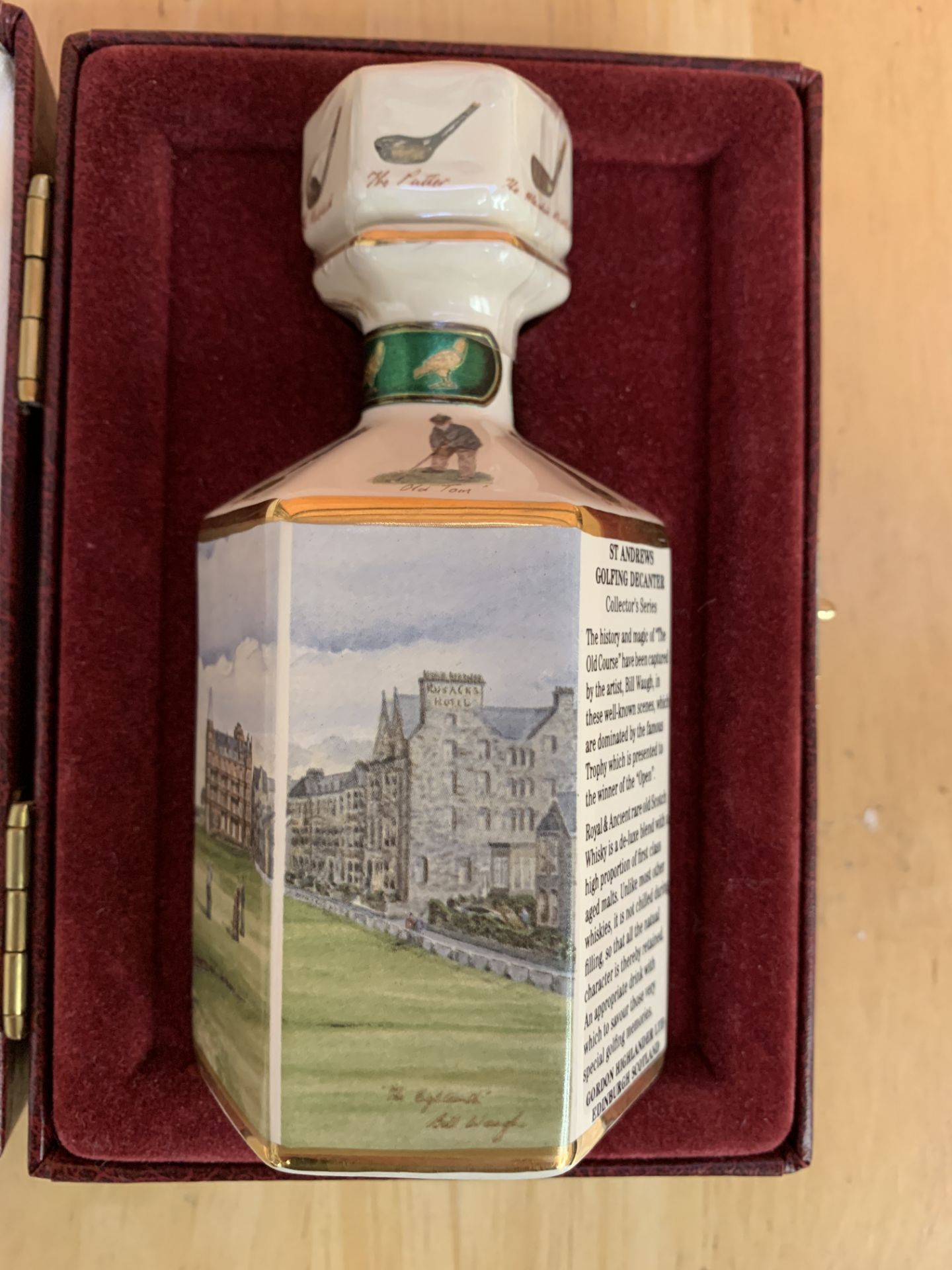 10cl 'Royal & Ancient' bottle of Gordon's rare old Scotch whisky - Image 3 of 3