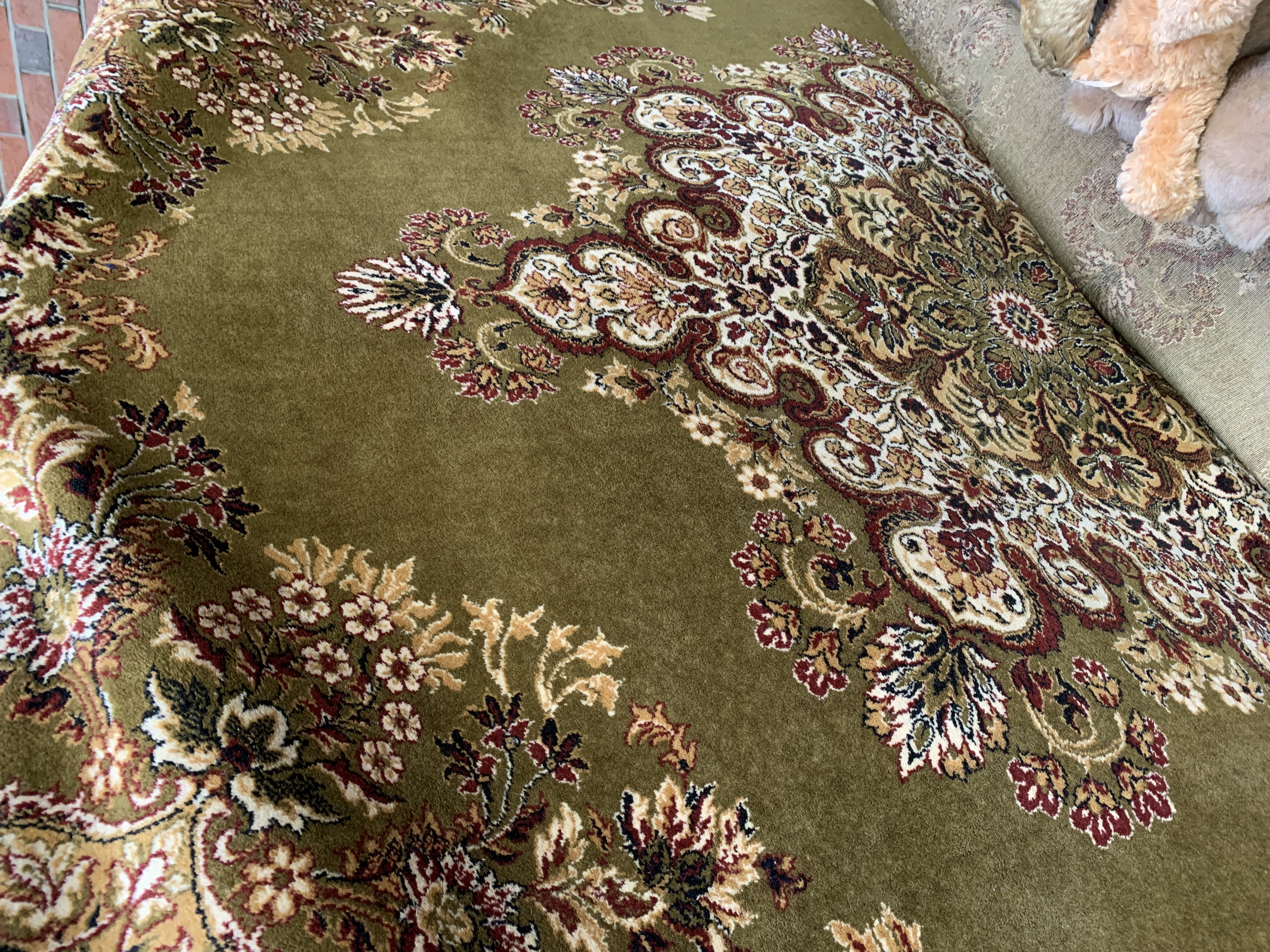 Green ground carpet - Image 3 of 4