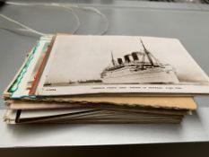 Collection of early 1930s postcards
