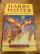 Harry Potter and The Order of The Phoenix by J. K. Rowling, 1st Edition