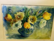 Two framed and glazed watercolours by Fiona Goldbacher