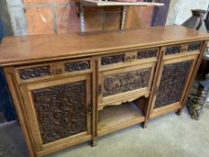 Mahogany sideboard