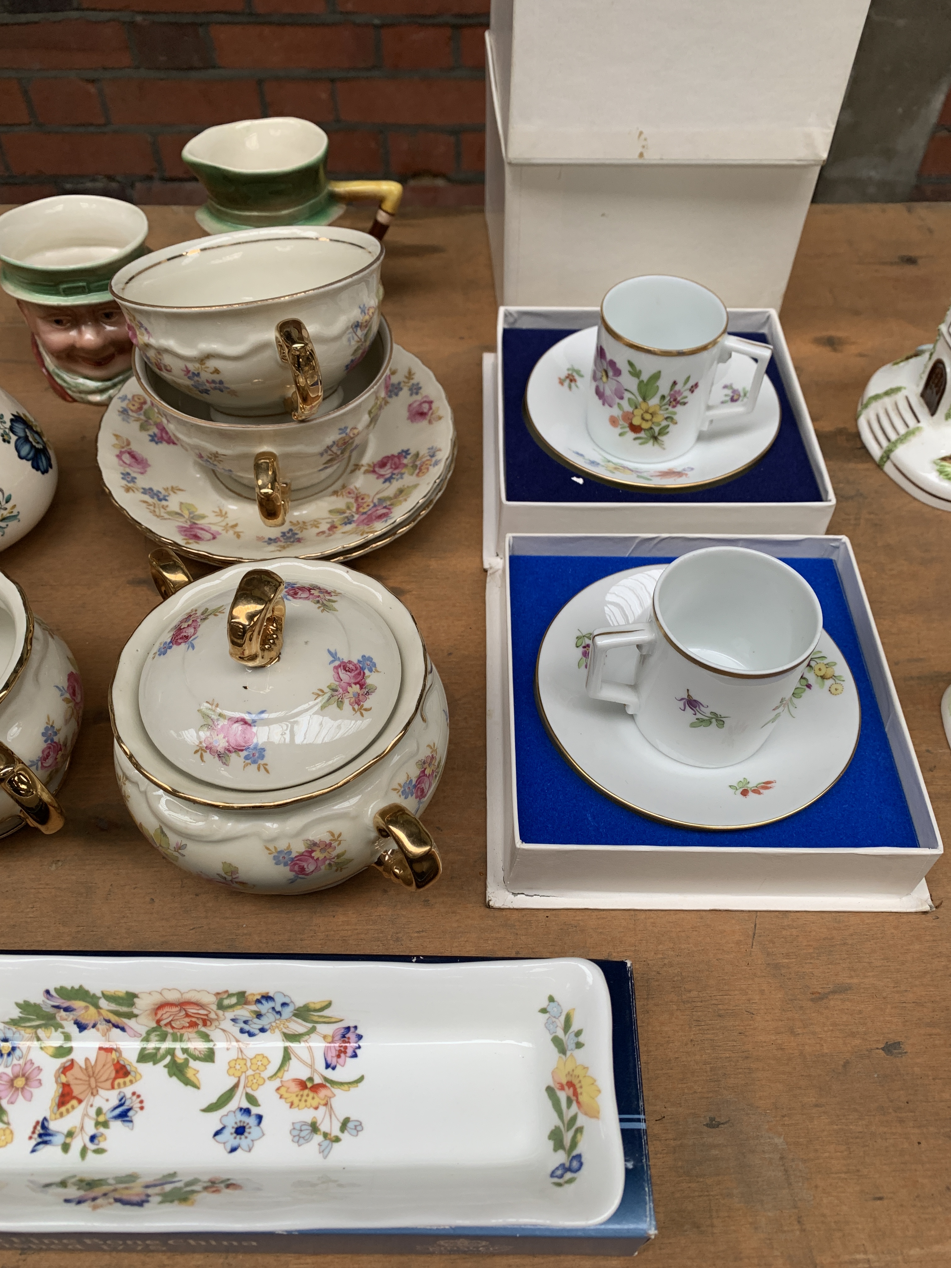 Bavarian china part tea set and other china - Image 3 of 3