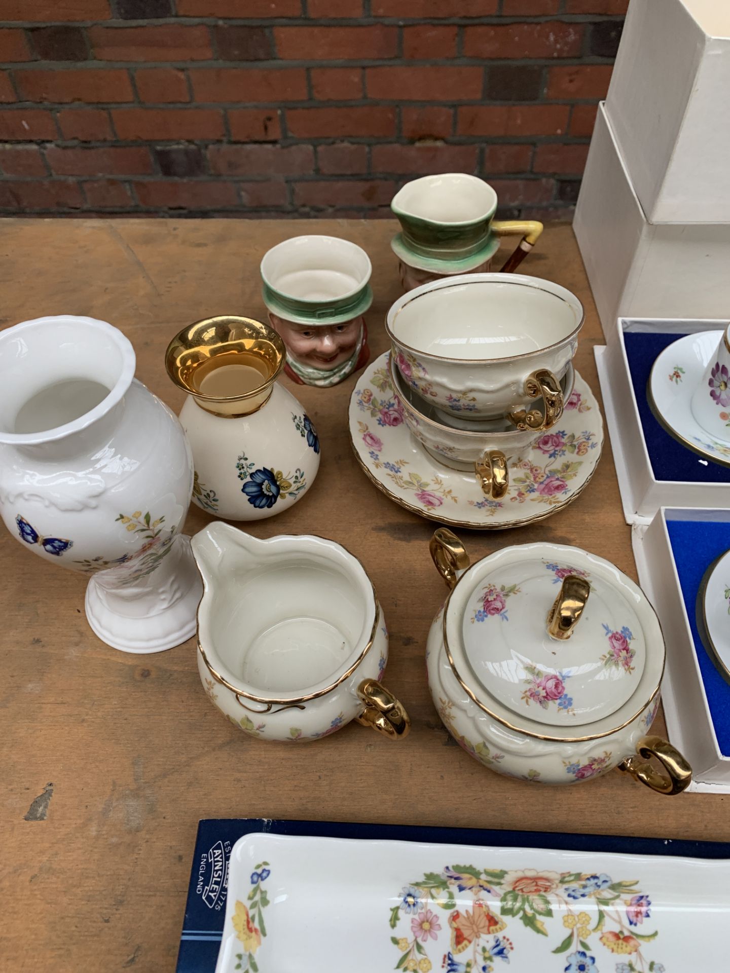 Bavarian china part tea set and other china - Bild 2 aus 3
