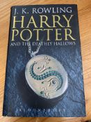 Harry Potter and The Deathly Hallows by J. K. Rowling, 1st Edition