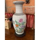 Oriental style vase