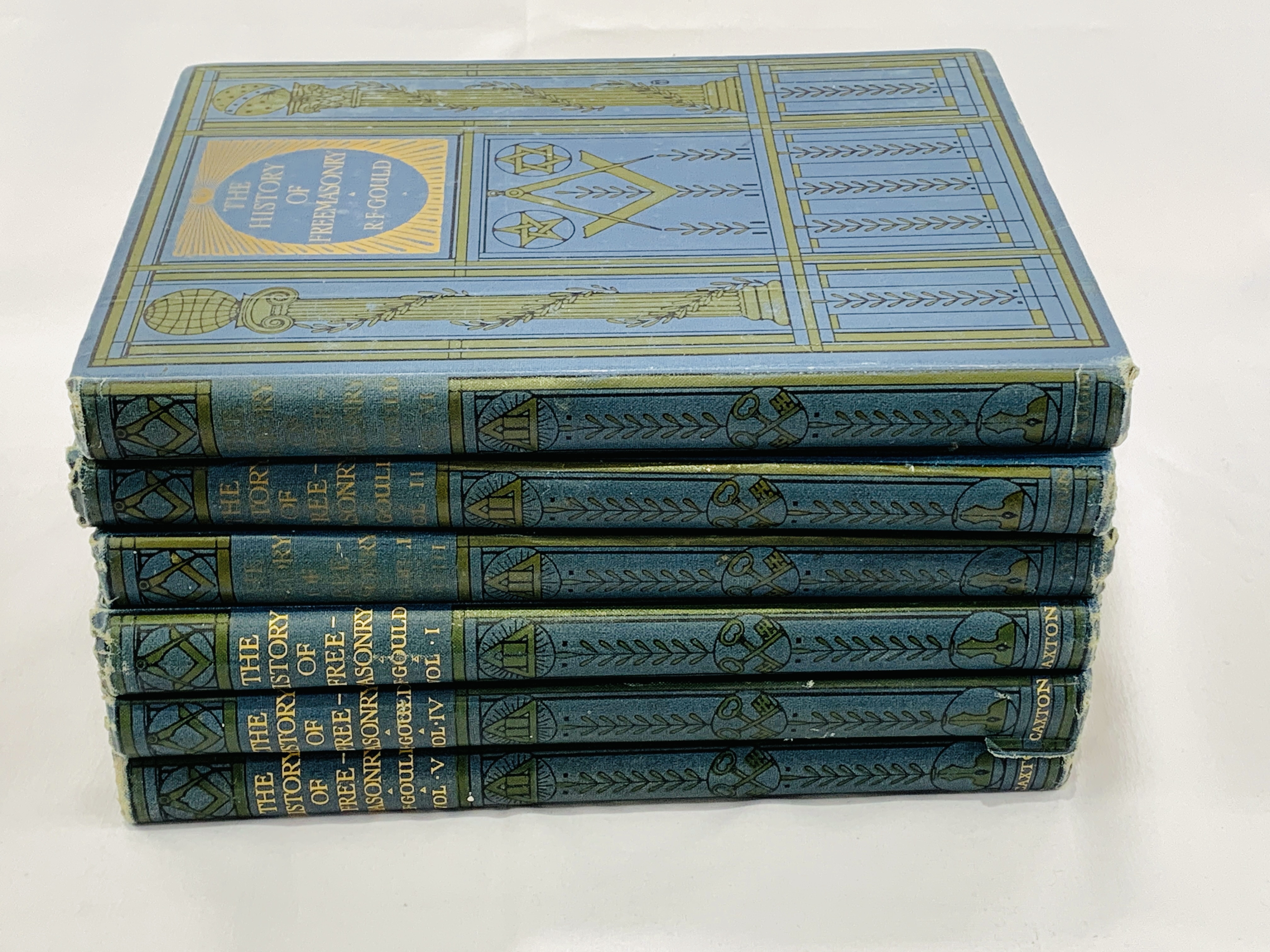 R.F. Gould: History of Freemasonry, 6 volumes - Image 2 of 4