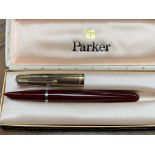 Parker 51 pen in case