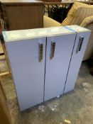 New three door bathroom wall cabinet