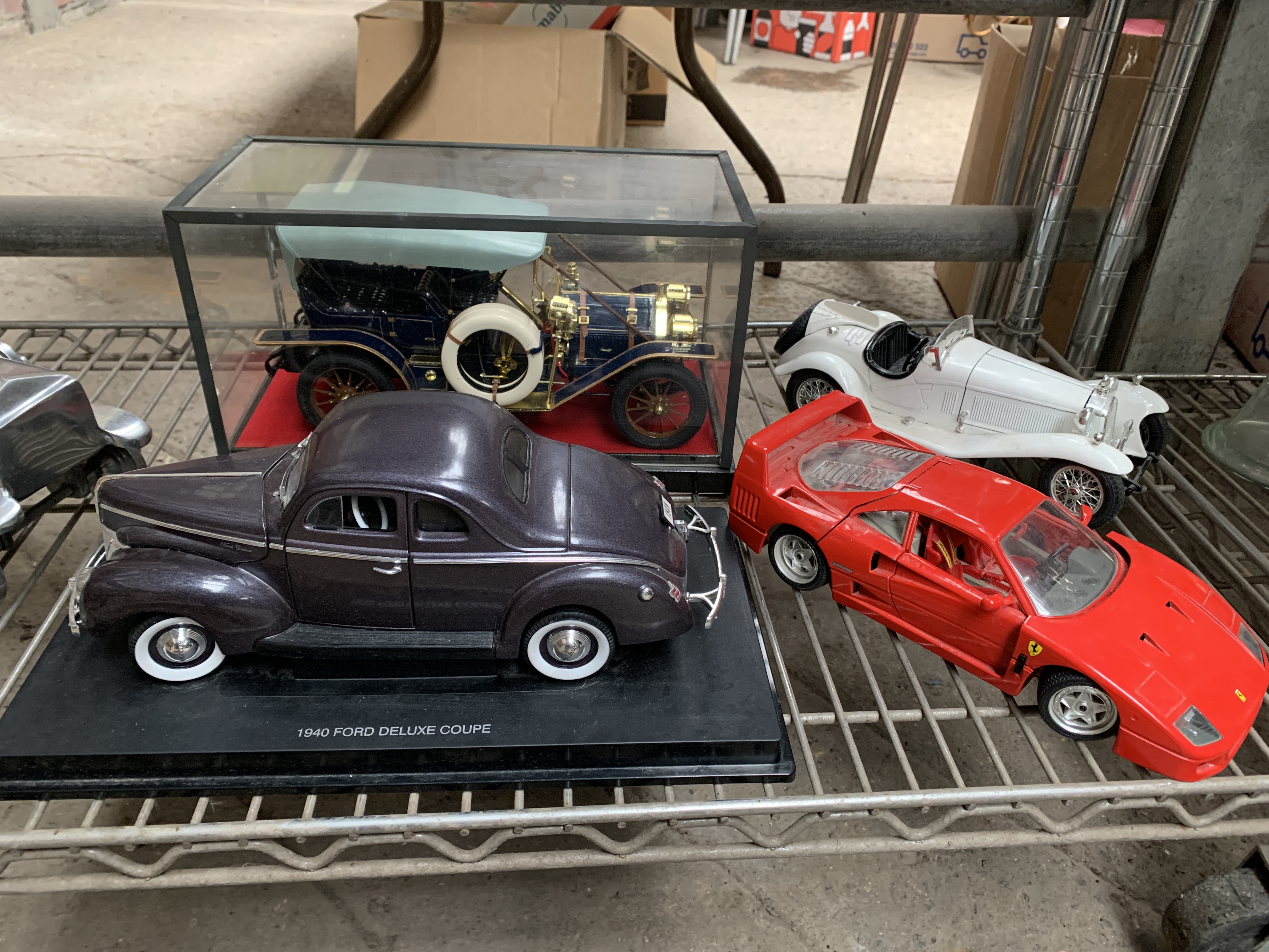 A collection of model cars