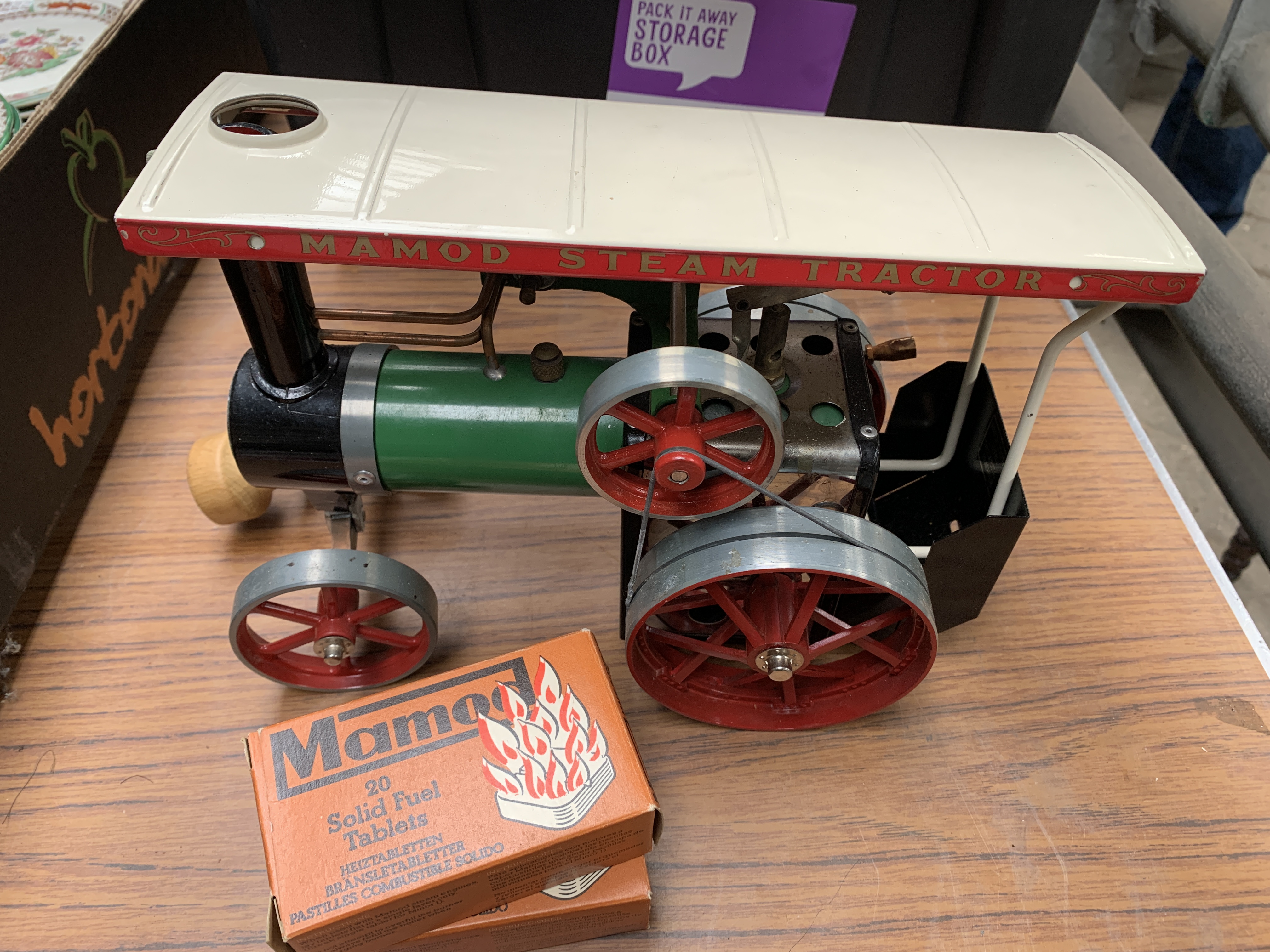 Mamod model Steam Tractor