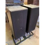 Two Mordaunt-Short MS45Ti floor-standing speakers