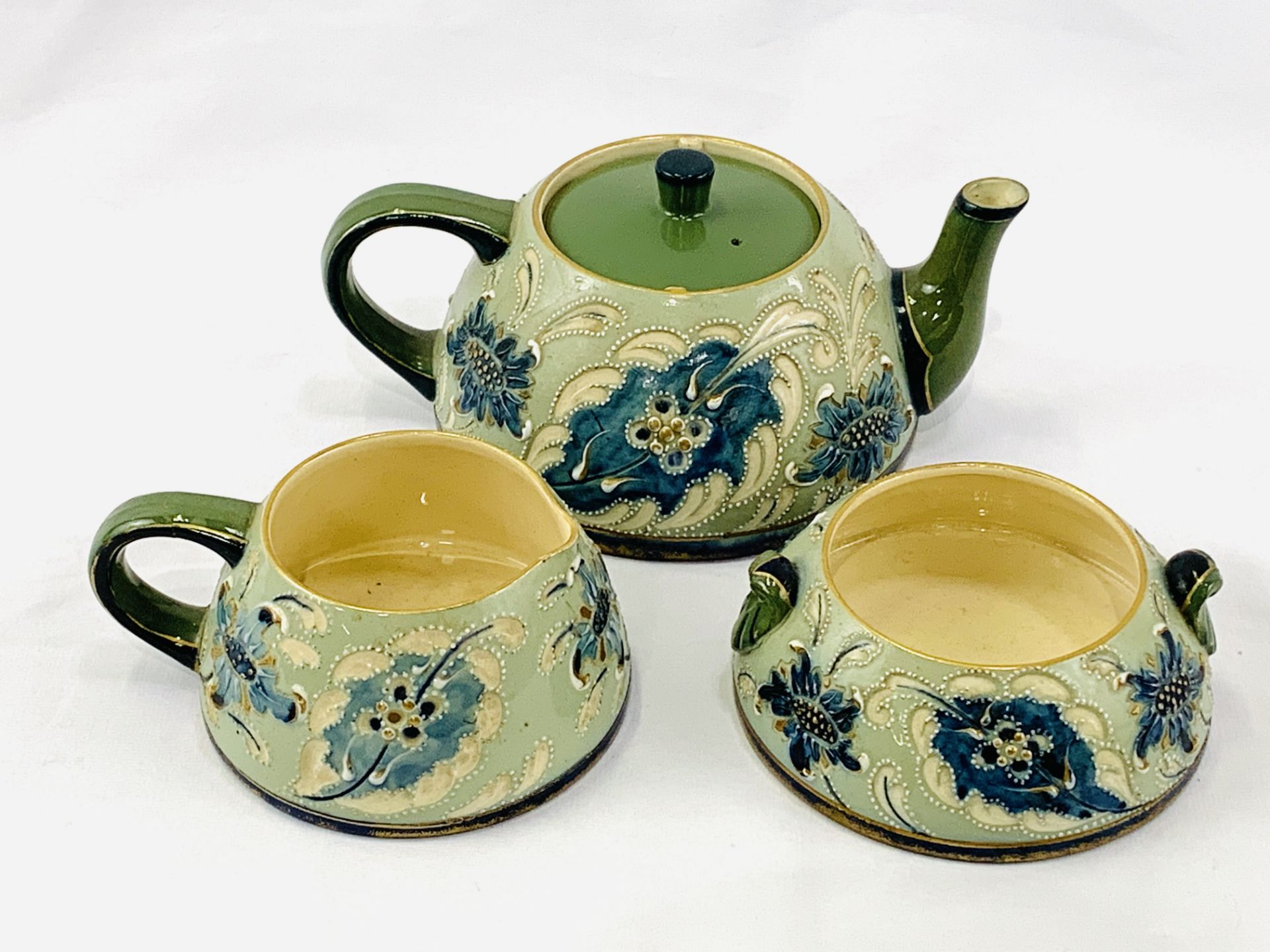 A James Macintyre & Co. batchelor's tea set - Image 2 of 6