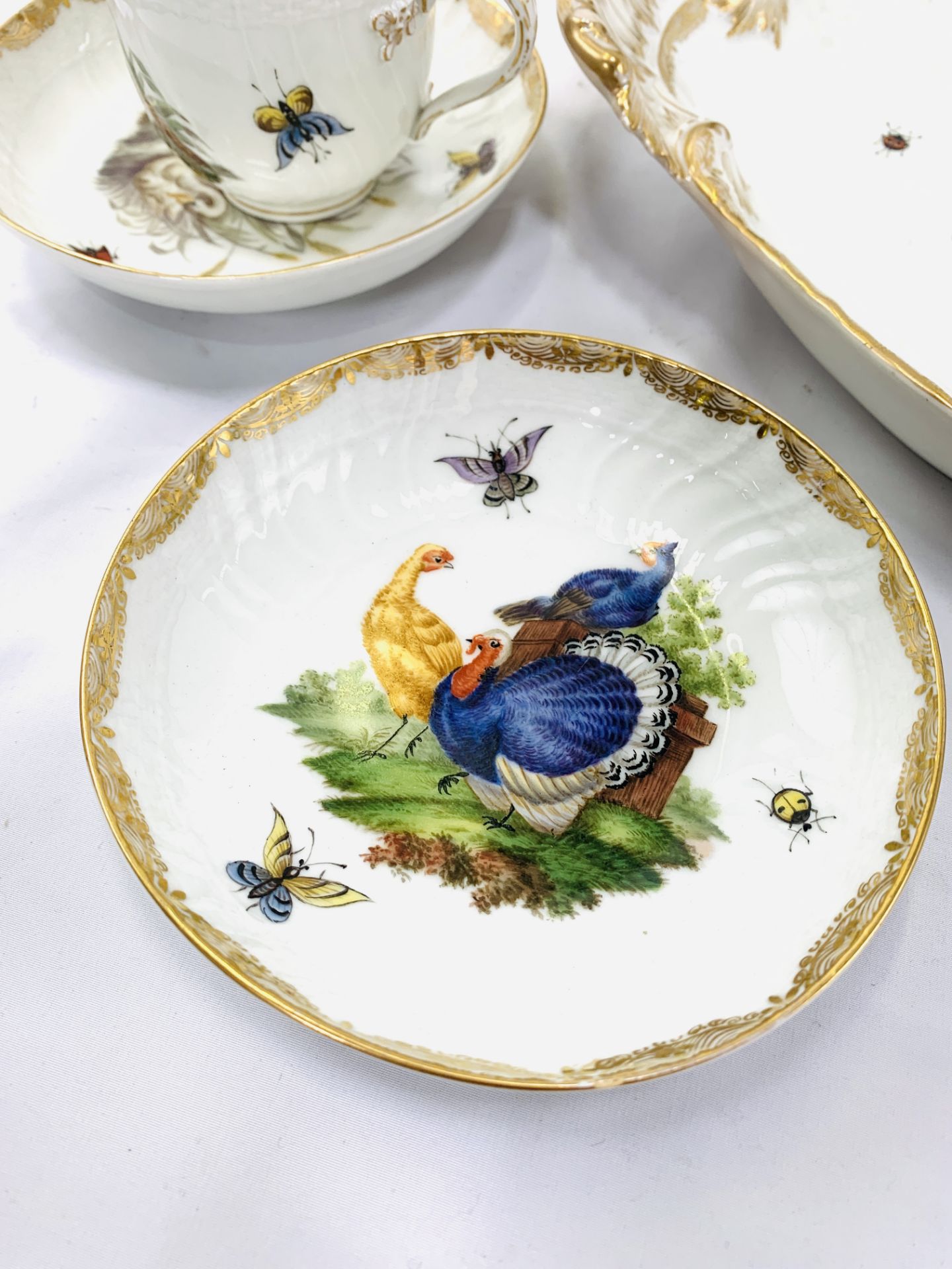 Mid-19th Century Berlin porcelain tea set - Image 7 of 10