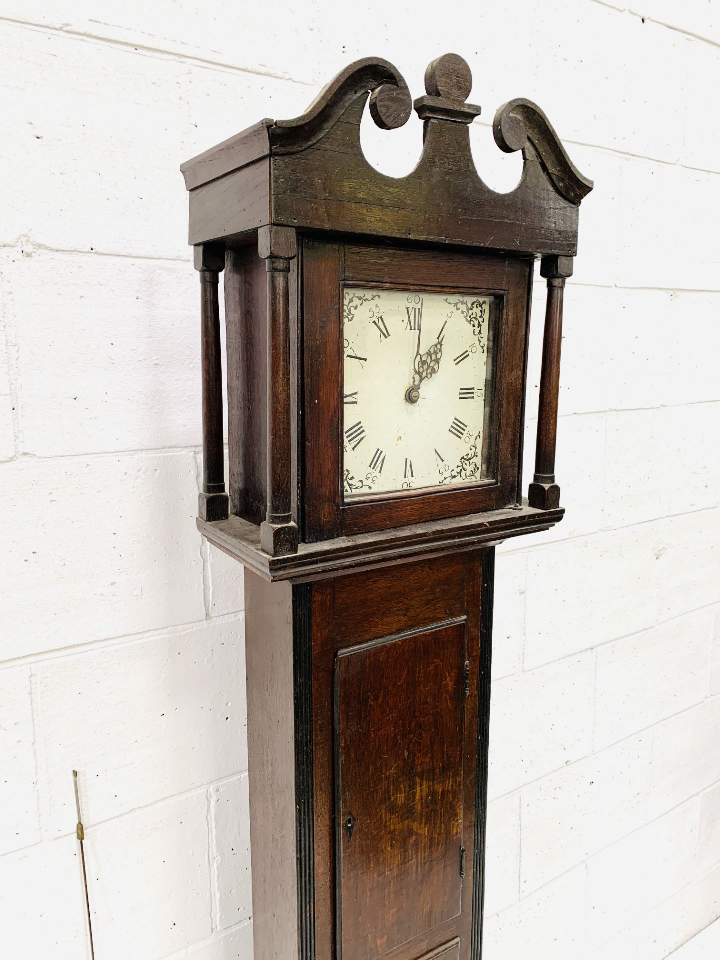 Mahogany long case clock - Image 3 of 8