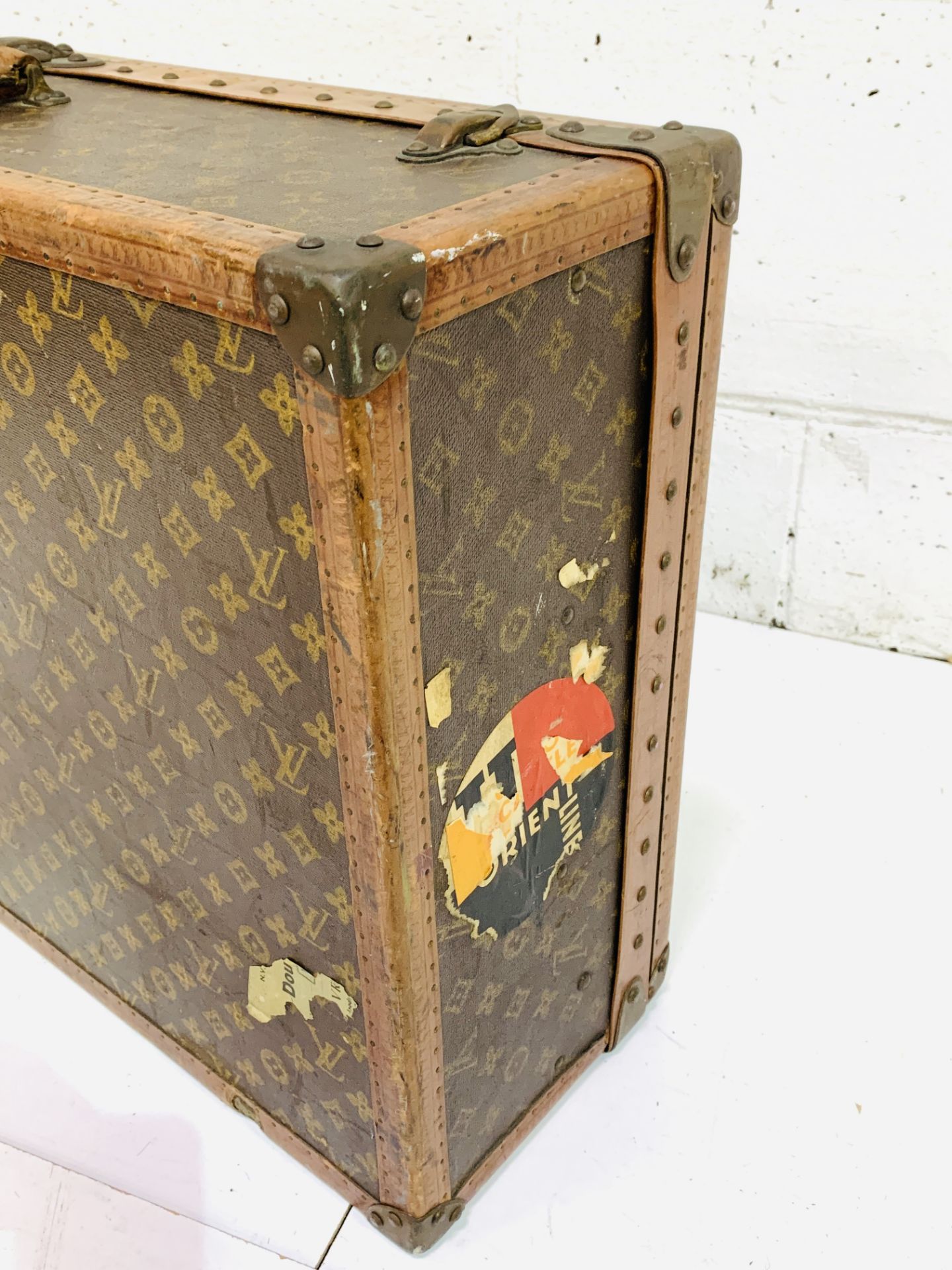 Louis Vuitton monogrammed canvas suitcase - Image 8 of 10