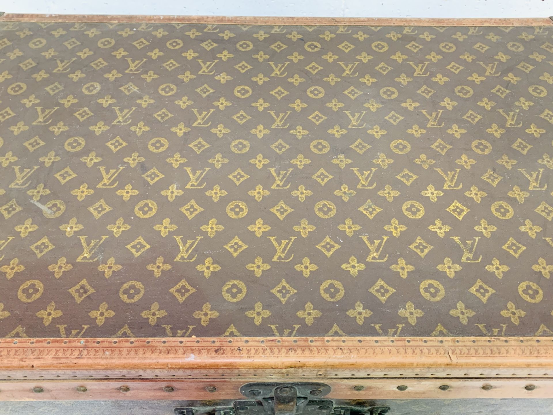 Louis Vuitton monogrammed canvas suitcase - Image 2 of 10