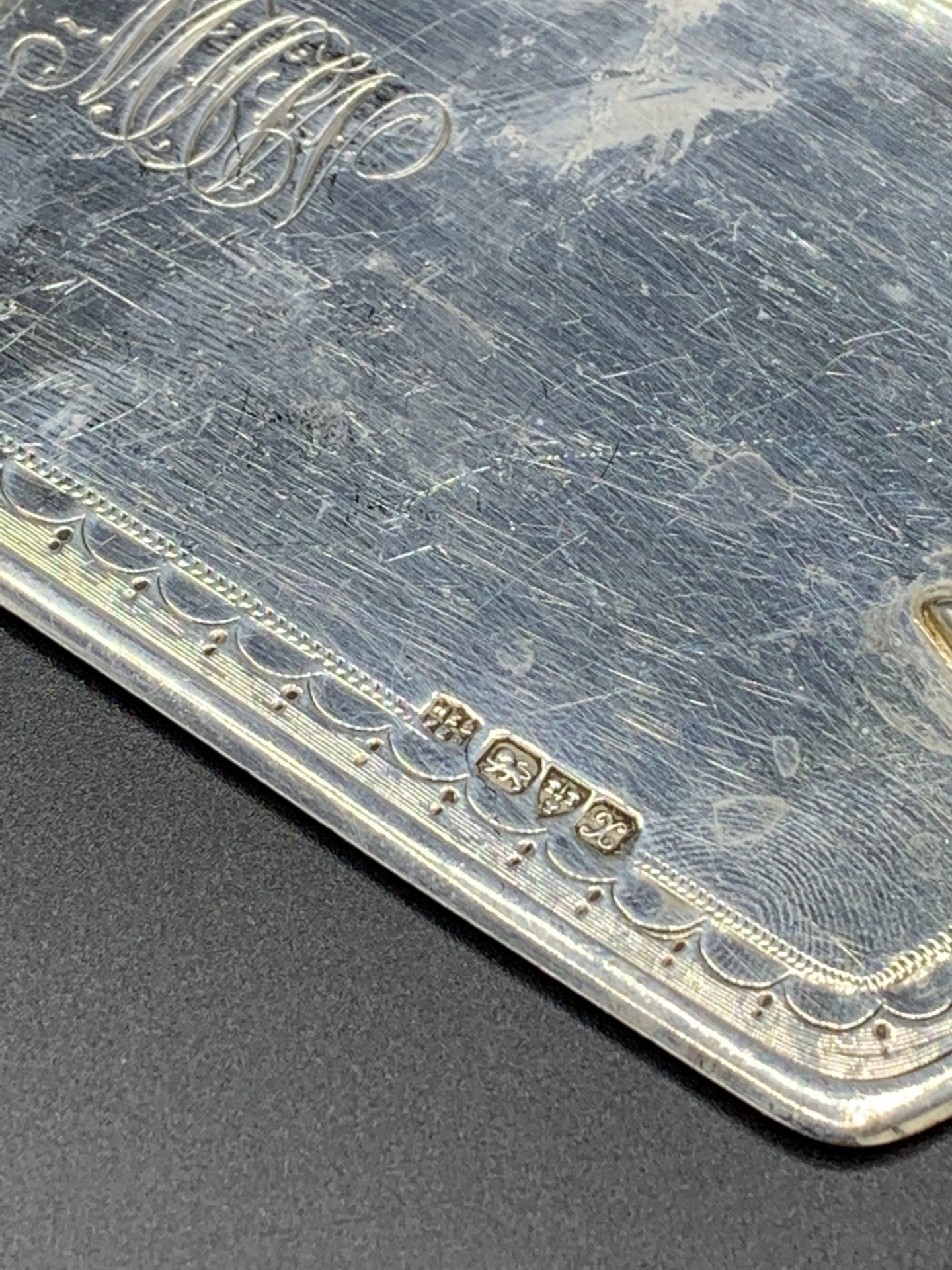 Silver crumb pan hallmarked Chester 1923 - Image 2 of 4