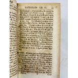 Four volumes of Bibliotheca Latina published in Hamburg 1734-1736 by J. Alberti Fabricii