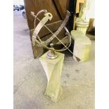 Sandstone Armillary sundial by TorStone