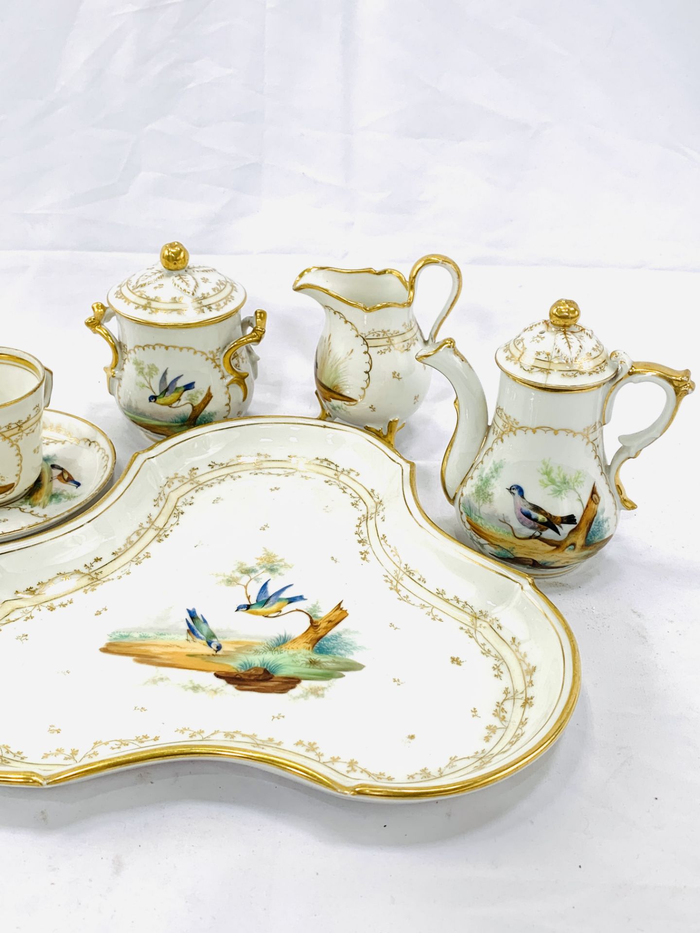 Russian porcelain tea set - Image 7 of 8