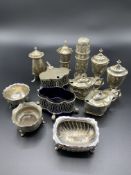 Various items of silver