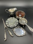 Collection of hallmarked silver