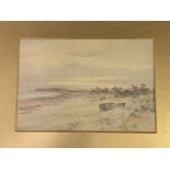 Gilt framed and glazed watercolour signed Arthur Maugham