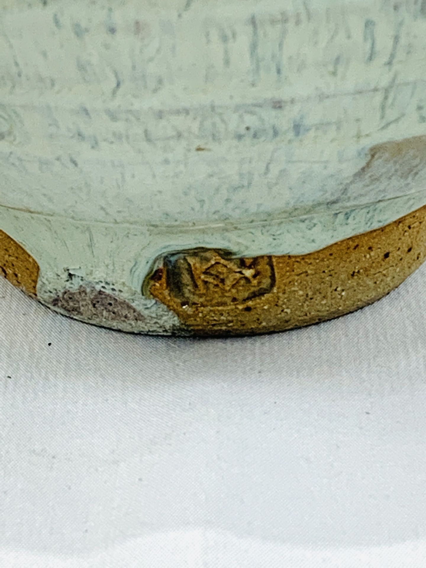 Art pottery glazed bowl - Image 2 of 4