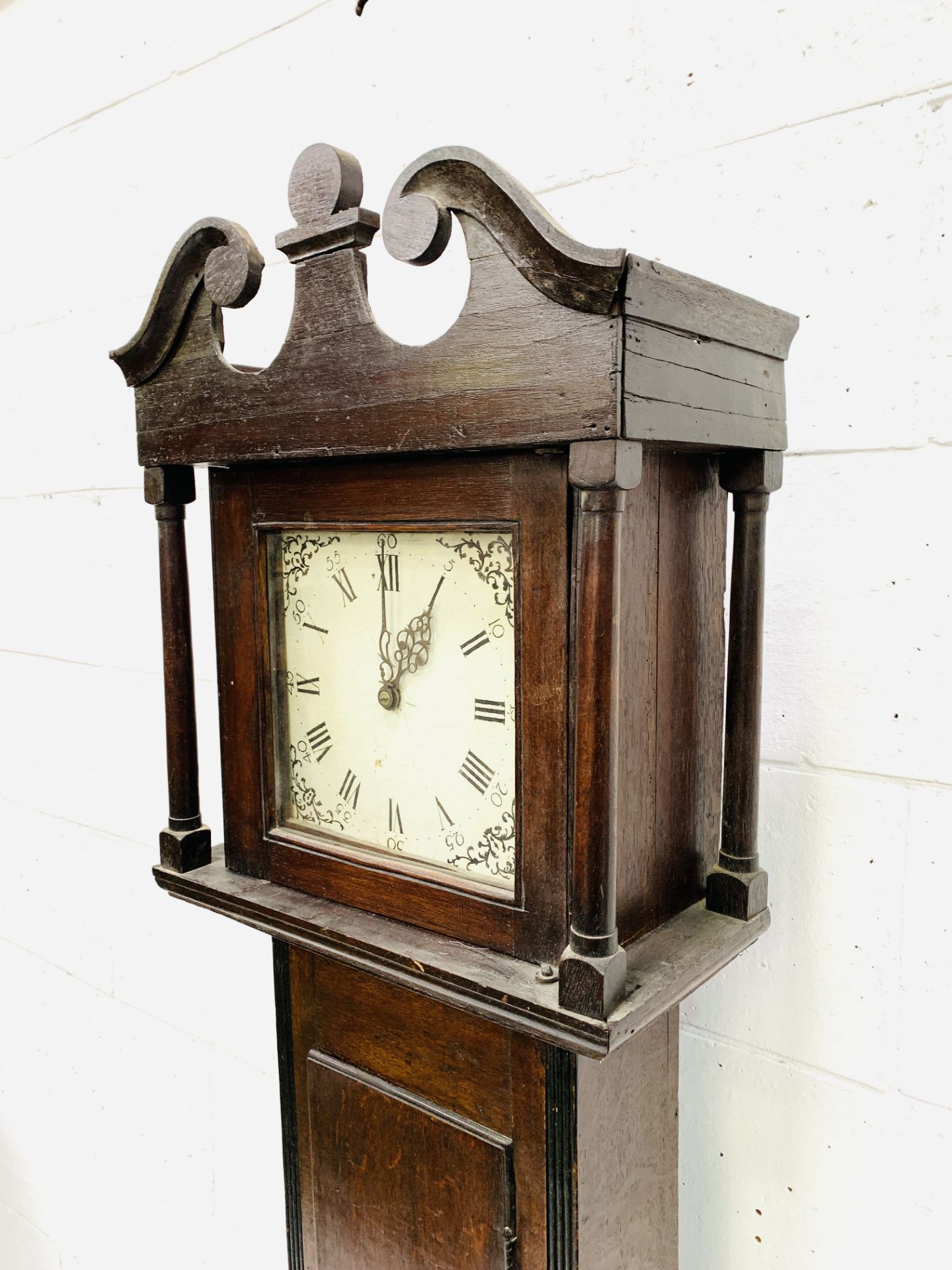 Mahogany long case clock - Image 5 of 8