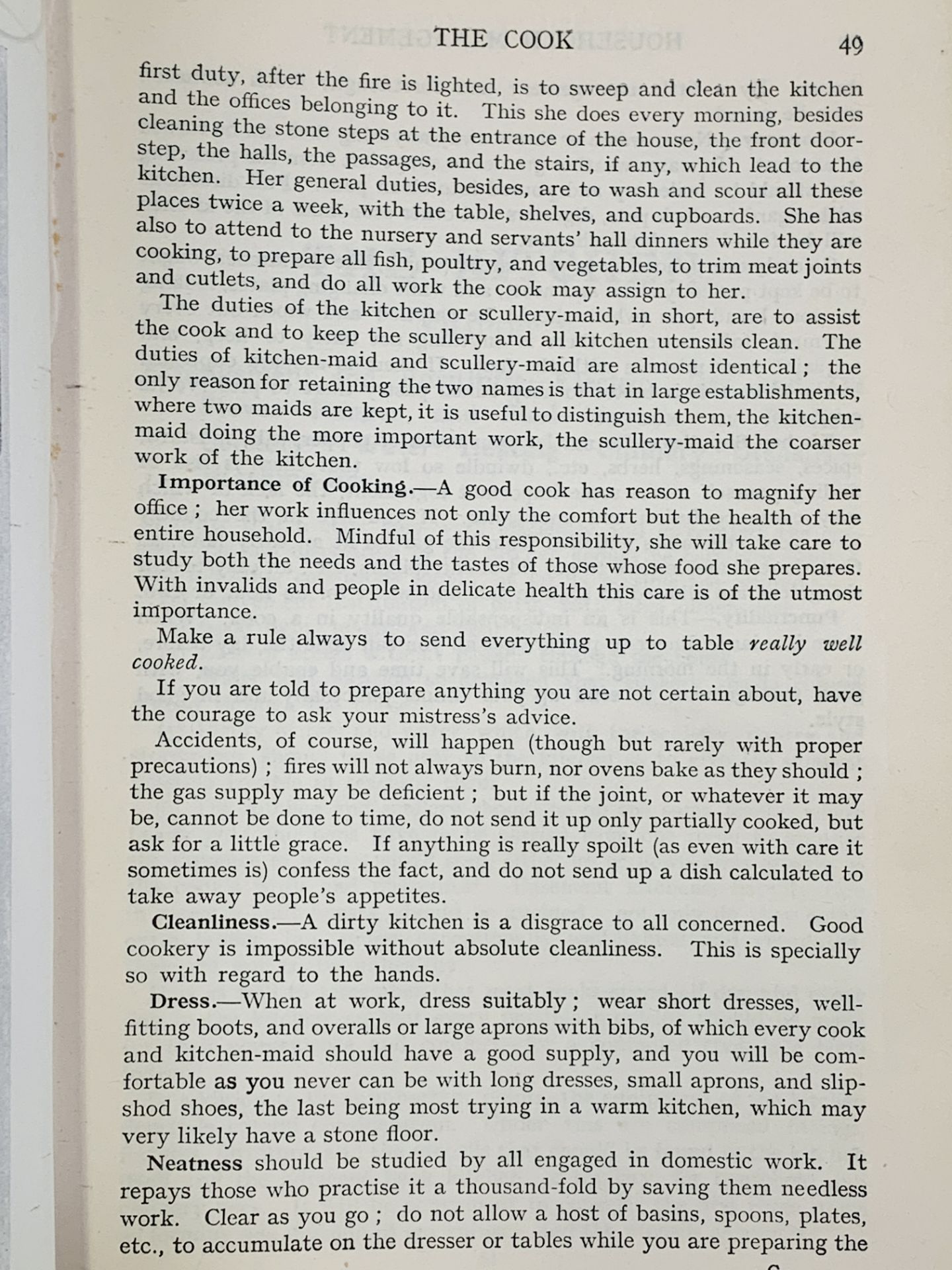 Mrs Beeton's Household Management, published 1923 - Image 3 of 4