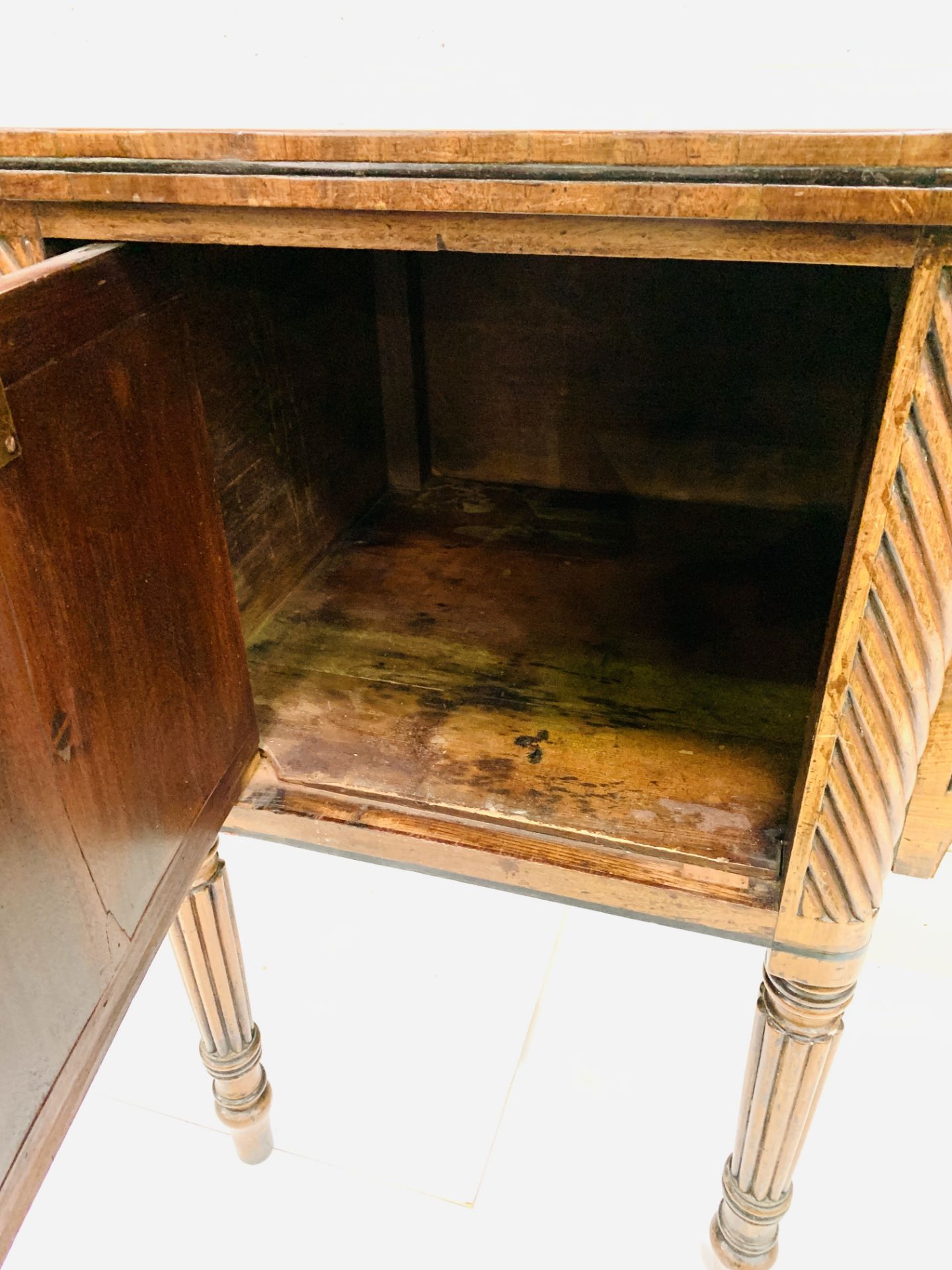 19th century mahogany break-front sideboard - Image 4 of 9