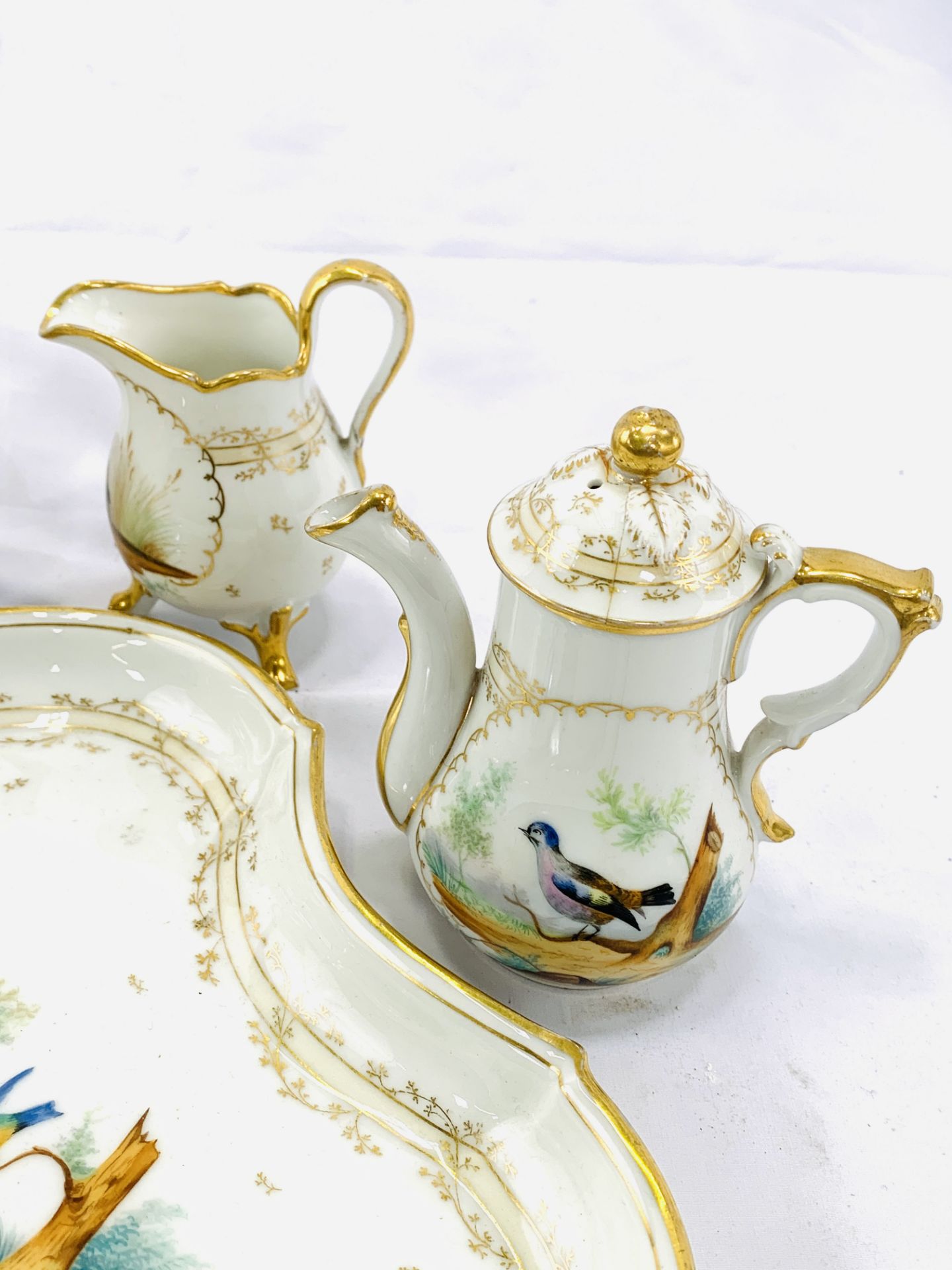 Russian porcelain tea set - Image 4 of 8