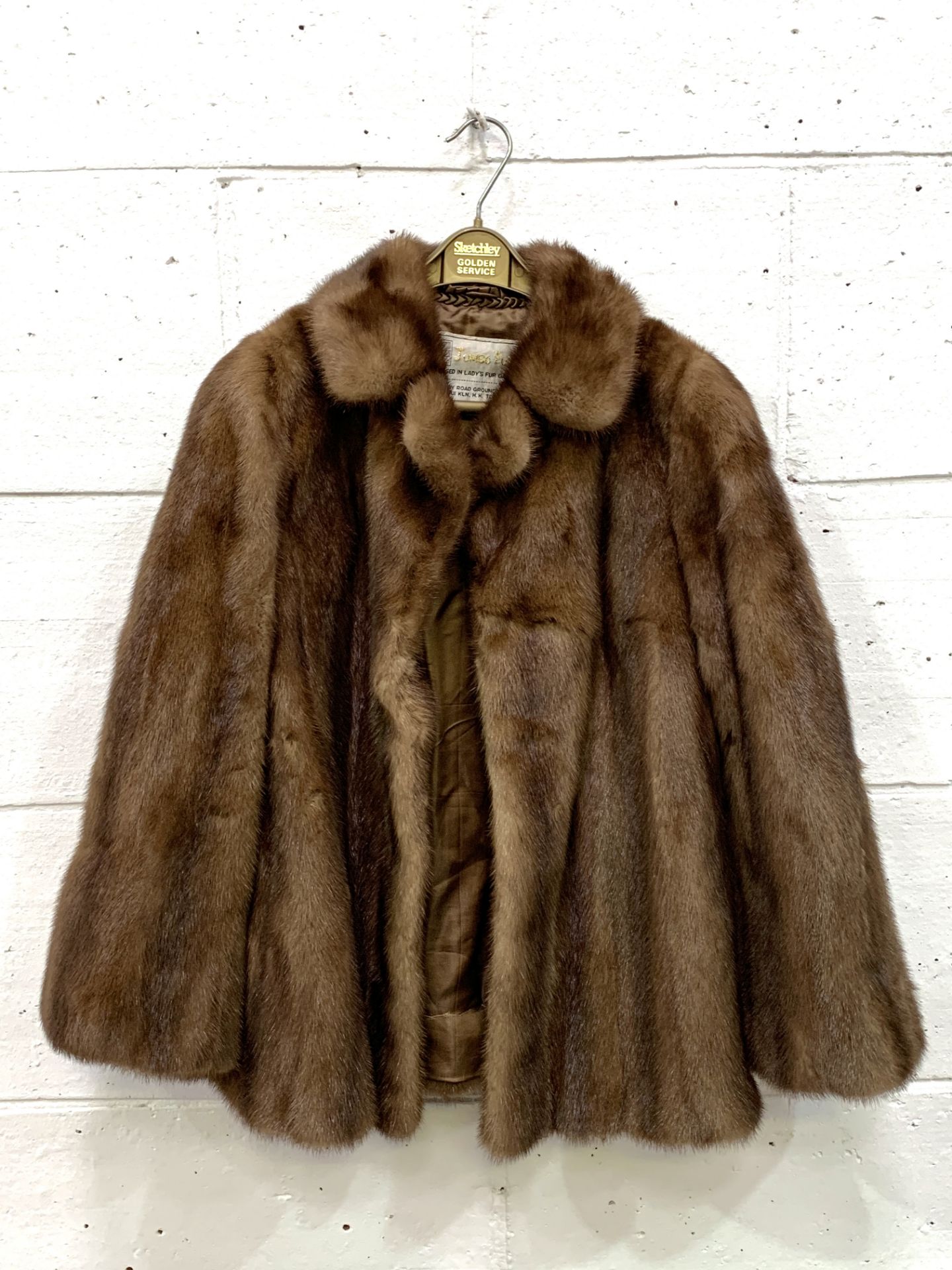 Lady's fur jacket by the Jumbo Fur Company of Hong Kong