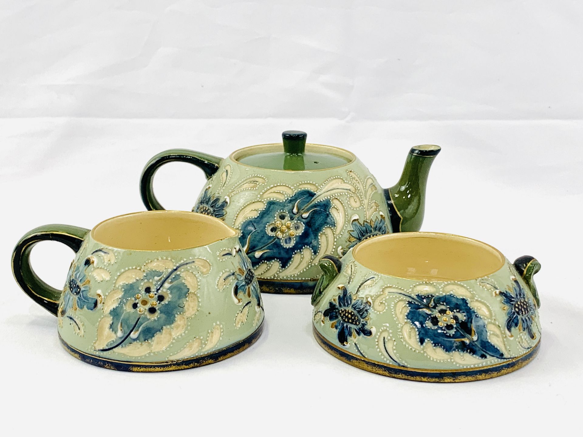 A James Macintyre & Co. batchelor's tea set - Image 4 of 6