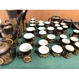 180 pieces of Denby Arabesque tableware
