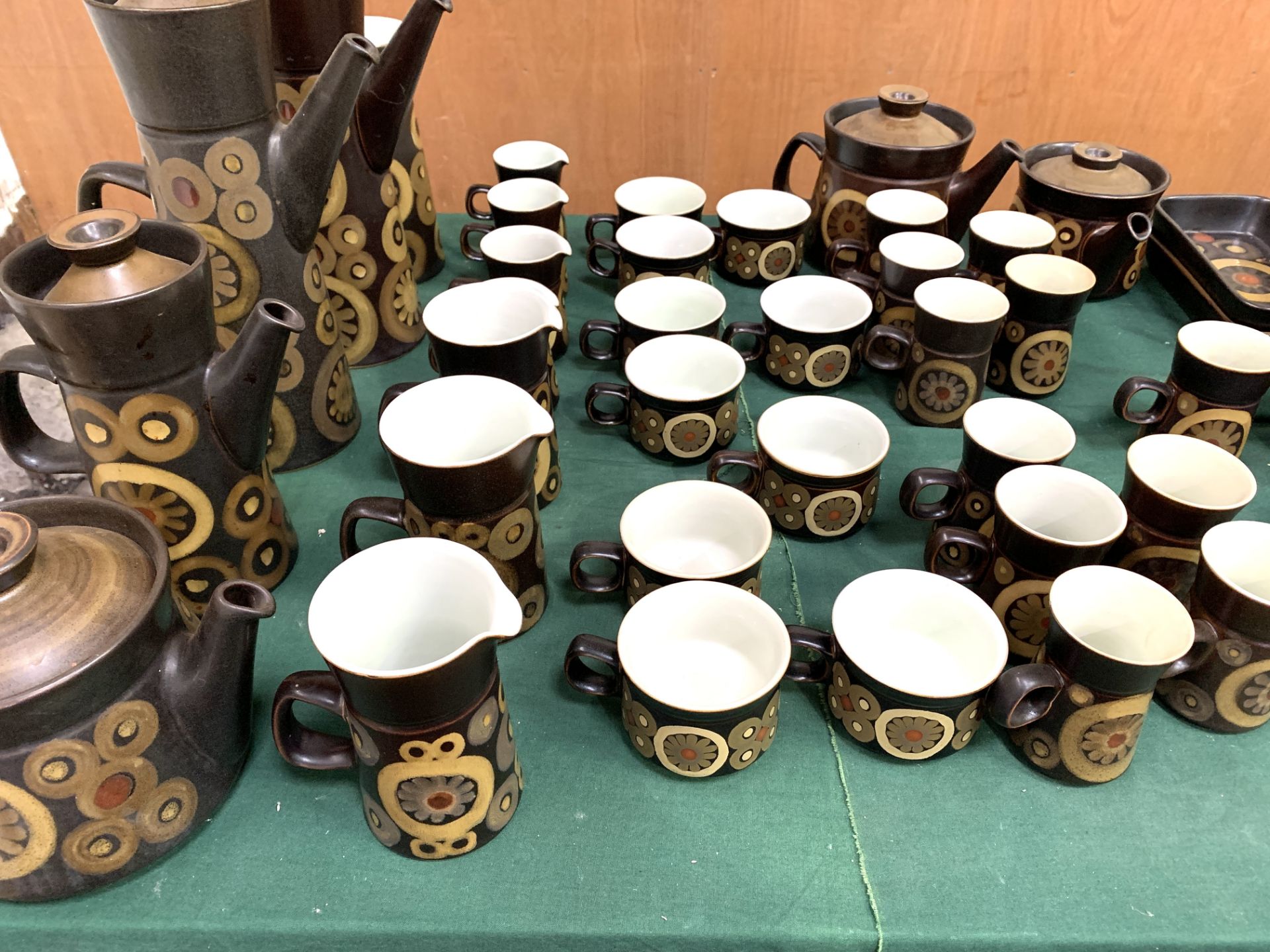 180 pieces of Denby Arabesque tableware