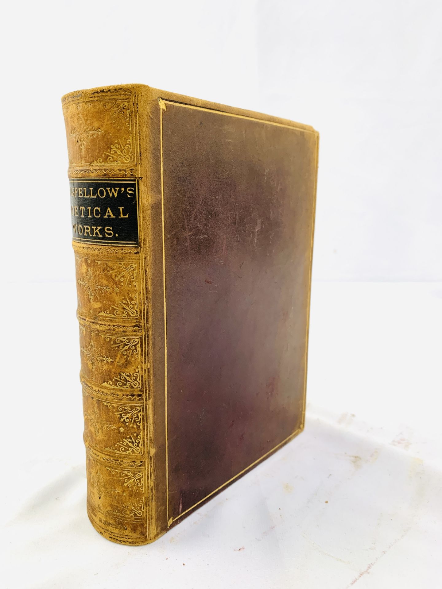 The Poetical Works of Henry Wadsworth Longfellow, 1891, The Poetical Works of Henry Longfellow 1861 - Image 2 of 5