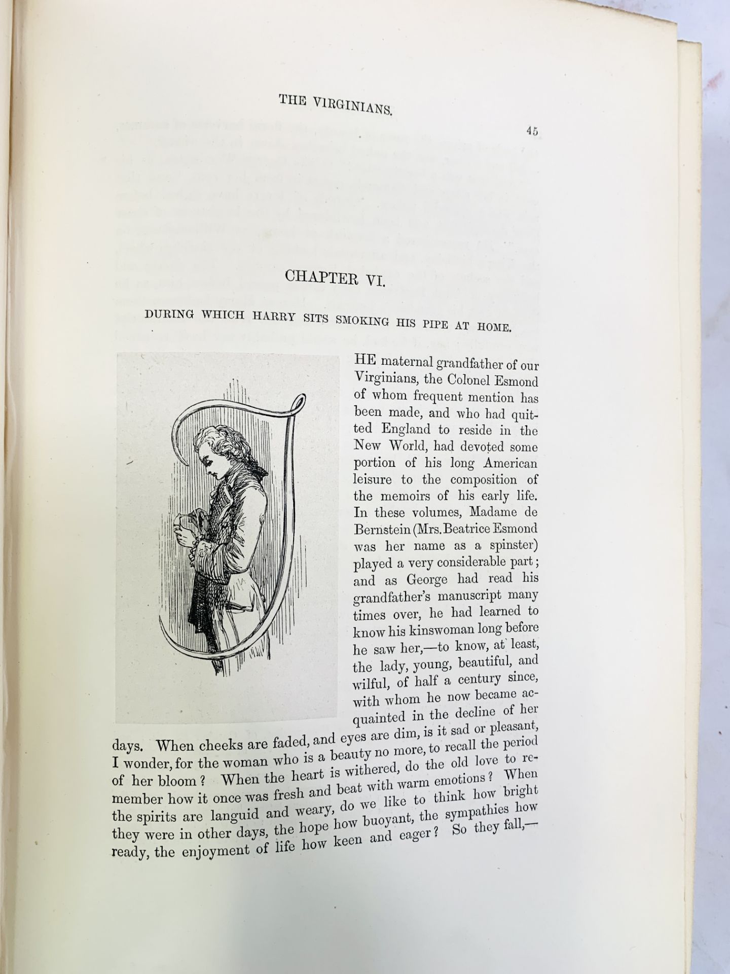 The Works of W. M. Thackeray: 'The Virginians', volumes 1 and 2, limited edition, published 1879 - Image 4 of 4