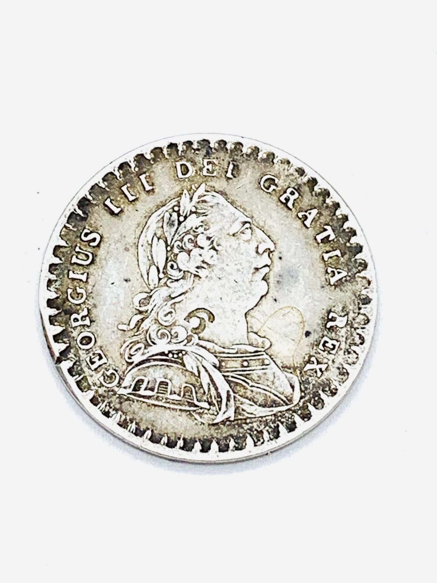 George III silver Bank Token for 1 shilling and 6 pence