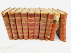 Ten volumes of The Leisure Hour, 1876 -1885