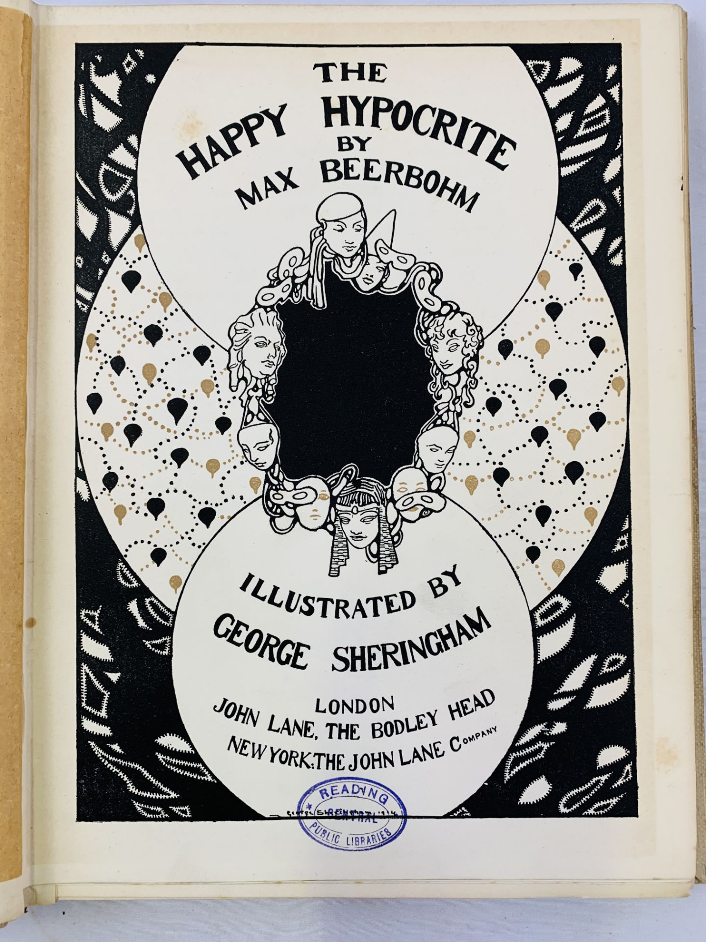 The Happy Hypocrite by Max Beerbohm and illustrated by George Sheringham, 1915 - Image 2 of 4