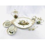 Mid-19th Century Berlin porcelain tea set