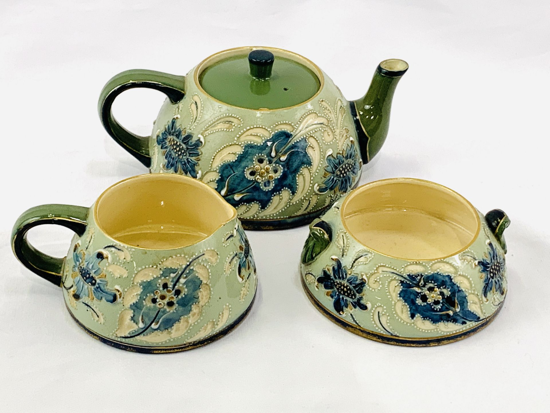 A James Macintyre & Co. batchelor's tea set - Image 3 of 6