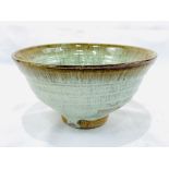 Art pottery glazed bowl