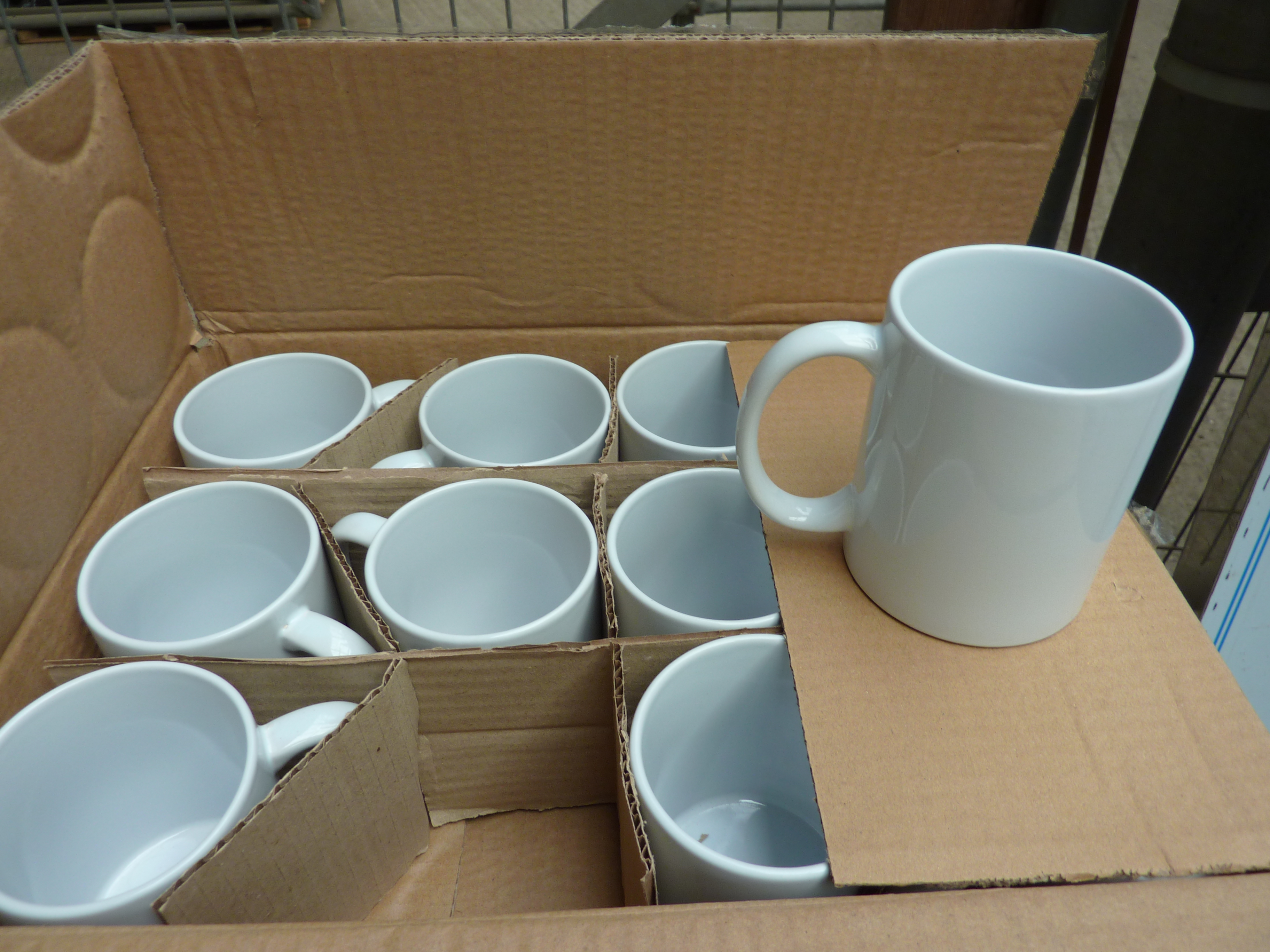 Twelve Utopia straight sided mugs