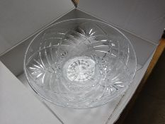 New Melodia crystal bowl centrepiece